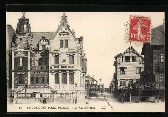 CPA Le Touquet-Paris-Plage, la Rue d´Étaples