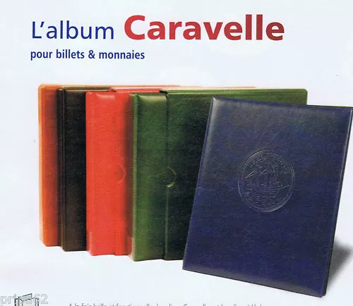 ALBUM CARAVELLE Vert pour BILLETS AVEC 10 RECHARGES Ref: 25205