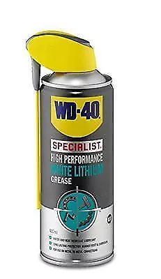2 X Wd40 White Lithium Grease 400ml (Water and Heat Resistant Lubricant)