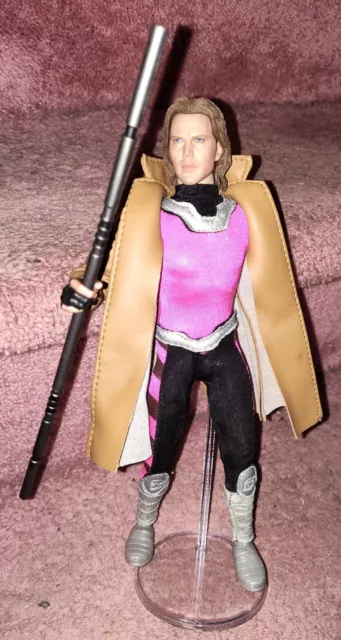 1/6 Custom 12 inch Gambit X-Men Figure Toy Biz Hasbro toys Hot Sideshow SooSoo