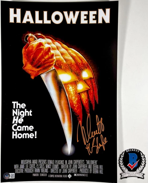 Nick Castle Signed Halloween 11x17 Poster A Autograph Michael Myers BAS COA Nick Castle Signed Halloween 11x17 Poster A Autograph Michael Myers BAS COA