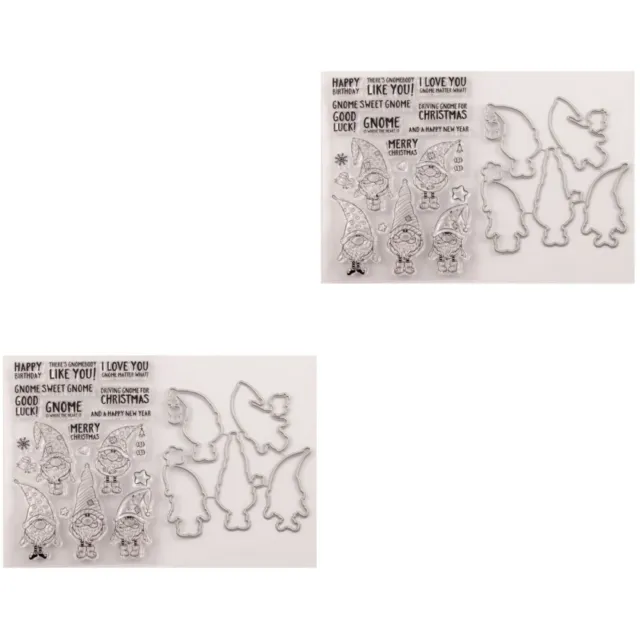 4 Pcs Christmas Die Set Theme Stamp Cuts Card Making Snowflake