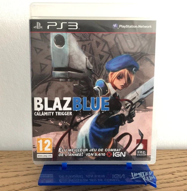 Blazblue Calamity Trigger PS3, Version UK, Complet Et En Excellent état