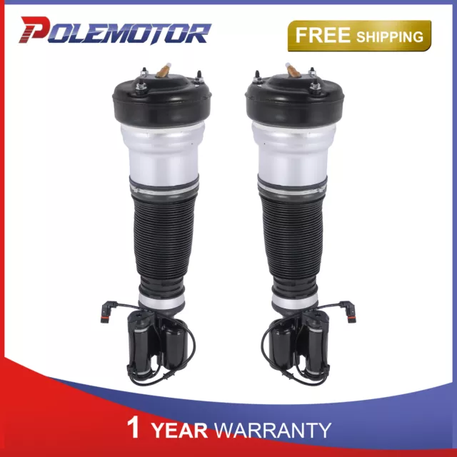 2PCS Front Air Suspension Struts Assembly For Mercedes-Benz S-Class W220 4WD