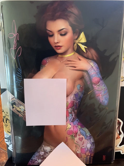 ZIRTY GIRLZ #3 BELLE Cosplay  Nude Signed Nathan Szerdy