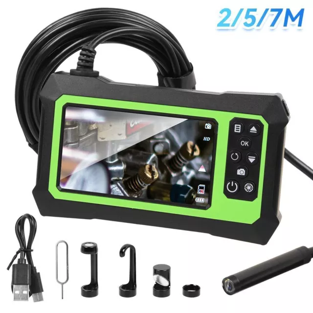 Endoskop Mit 4.3'' Lcd 1080P Hd Inspektionkamera Ip67 Rohrkamera Endoscope 8 Led