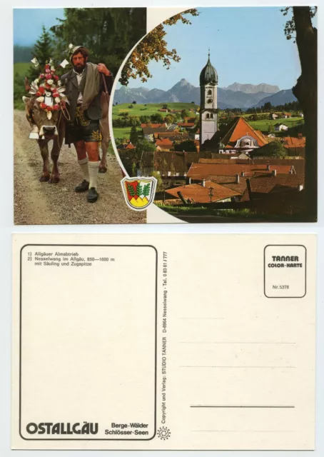 107659 - Allgäu alpine drive - hives - old postcard