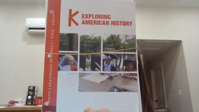 Sonlight Exploring American History HBL Instructor's Guide 4-DAY + Timeline Figs
