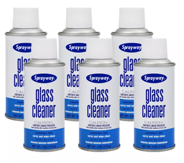 Sprayway Glass Cleaner 4oz: Streak-Free Glass Cleaner Spray, 2