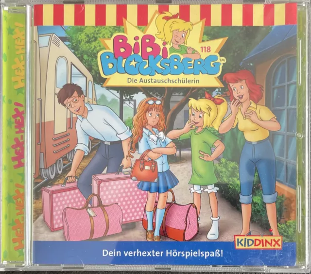 CD Bibi Blocksberg Die Austauschschülerin Nr. 118 Hörspiel