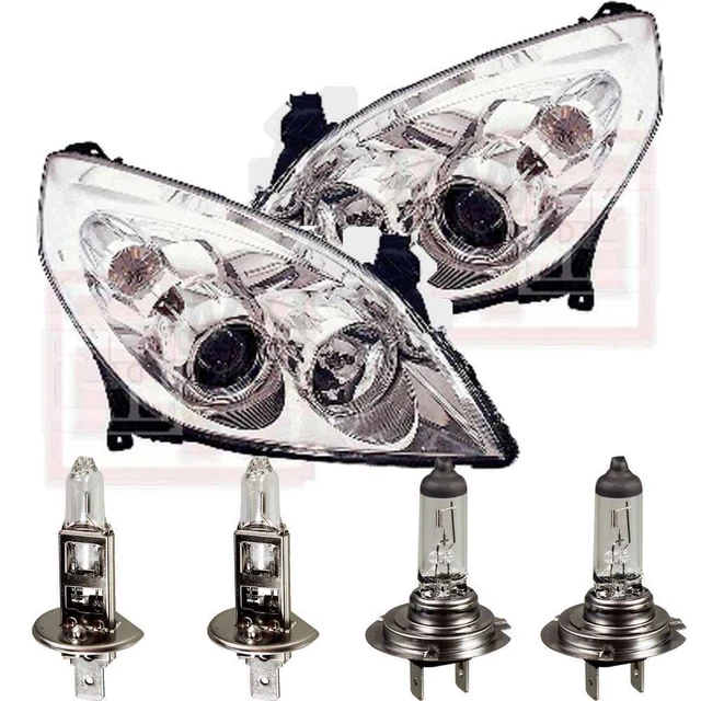 Headlight Set Opel Vectra C Year 06/05- >> H7 +H1 Headlight 55U