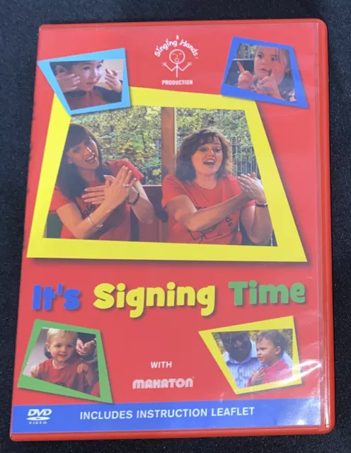 MAKATON DVD IT'S Signing Time DVD Singing Hands 25 Songs £9.99 ...