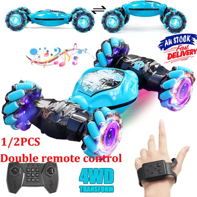 360° 4WD Stunt Car RC Hand Gesture Sensing Off-Road Remote Control Off-Road Gift