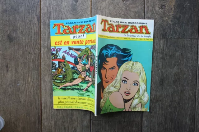 Tarzan N°3/La Guerre Des Deux Atne/Nelle Serie/1972/Vedette Tv/Tbe(B)