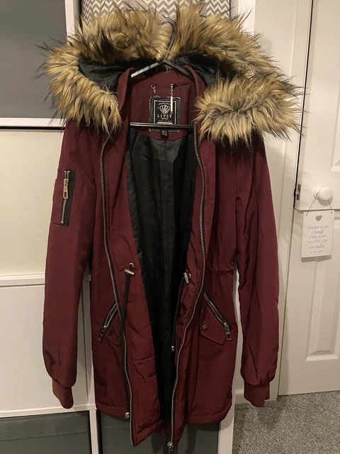 Lipsy sales red coat