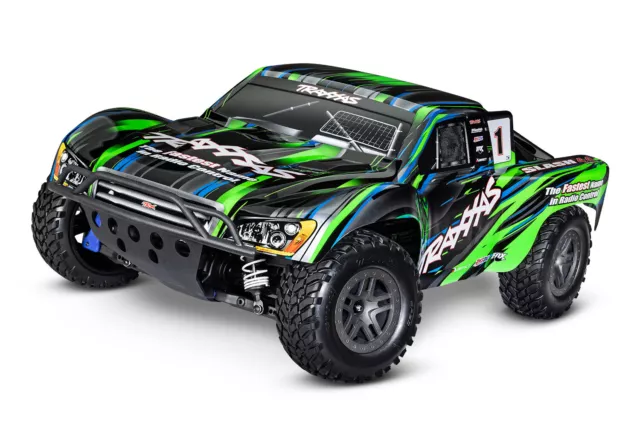 Traxxas Slash 4X4 BL-2s Brushless Grün 1/10 Short Course Truck 68154-4 4WD SCT