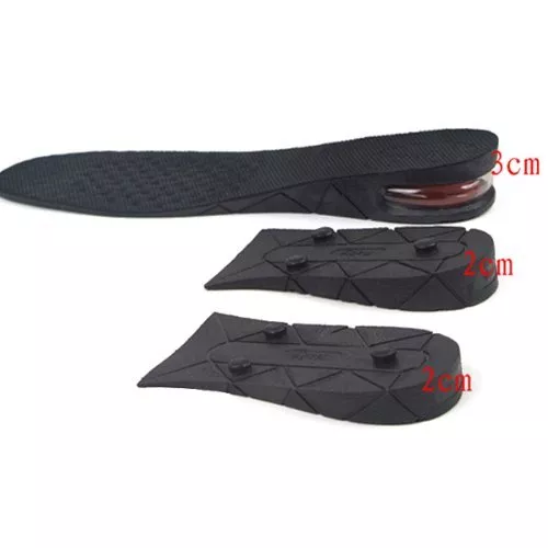 Par Plantillas Elevación de Talón Para Zapatos Plantar Almohada Ad Aire 7cm SC0