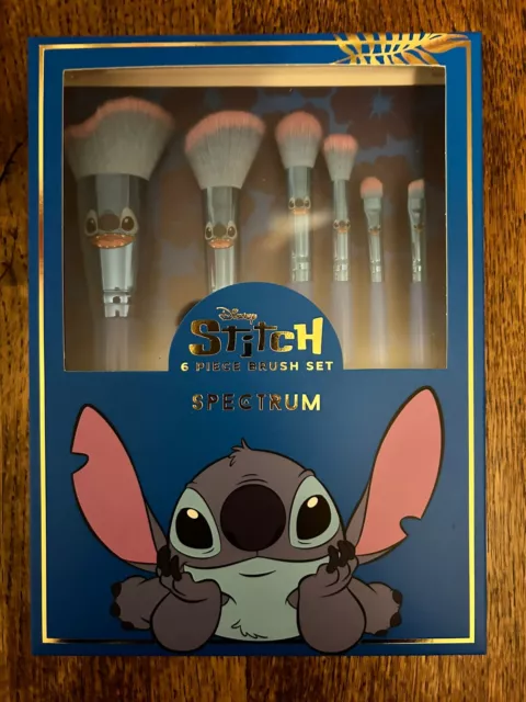 Spectrum X Disney Stitch 6 Piece Make Up Brush Set BNWT