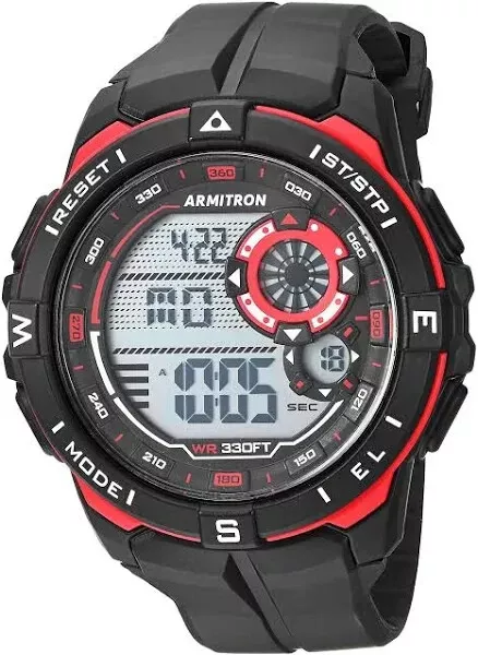 Armitron Sport Mens 40/8309 Digital Chronograph Watch V26