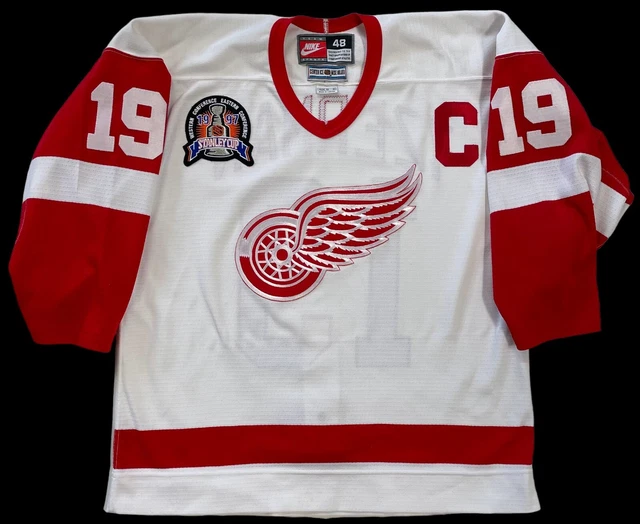 Steve Yzerman Team Canada Signed 100th Anniversary Nike Jersey