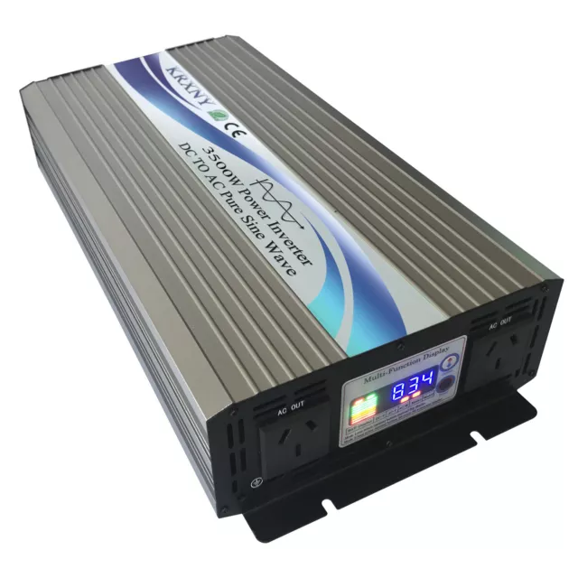 3500W 7000W Pure Sine Wave Power Inverter DC 12V 24V 48V to AC 240V AU Stock