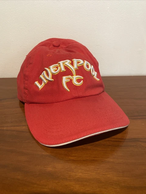 Liverpool FC Hat Cap Soccer Futbol Club Warrior Sports LFC Red Strapback Soccer