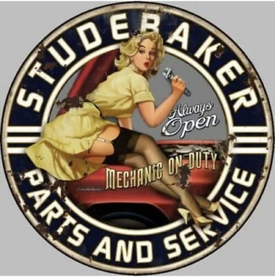 PINUP GARAGE CUSTOM USA HOT ROD  AUTOCOLLANT STICKER AUTO MOTO 9CM 
