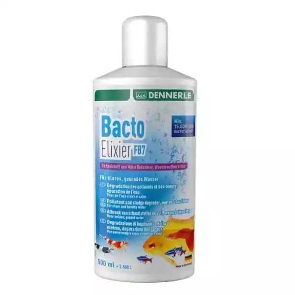 Dennerle Bacto Elixier FB7 500ml : bactéries