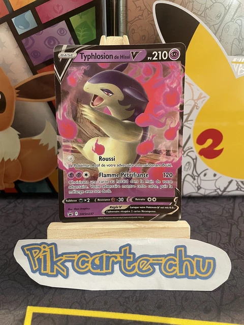 Coffret Pokémon - Typhlosion De Hisui V Ultraboost - 10 Cartes Astres Radieux