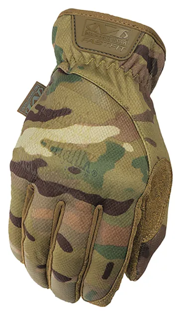 Guanti tattici militari e tiro Mechanix Multicam FastFit touchscreen