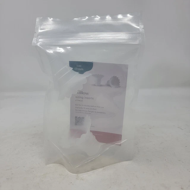 Willow Breast Pump Sizing Insert - 17mm 2 pack