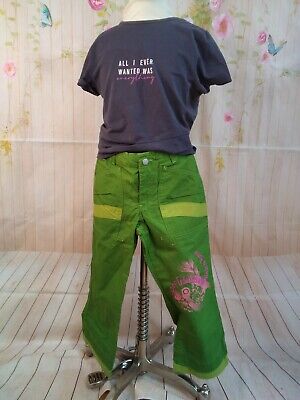 Girls Oilily UK Age 6/7  EU 122 Summer Green New Trousers