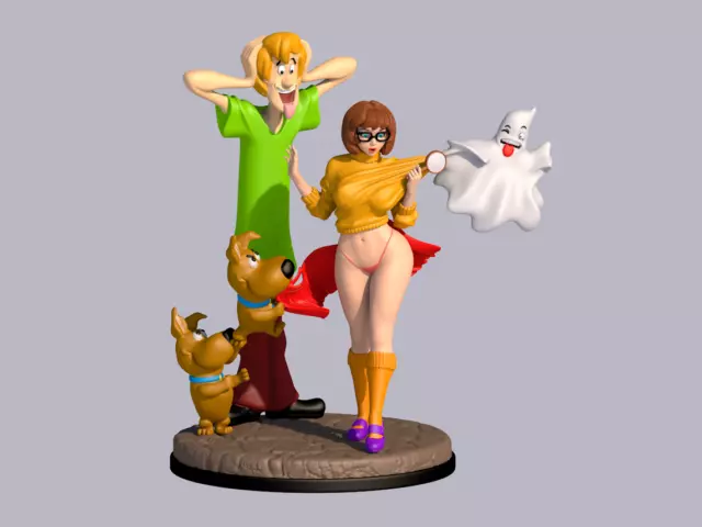 Sexy, Velma Dinkley 3, Resin, Figurine