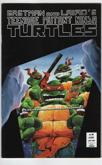 TEENAGE MUTANT NINJA TURTLES #16  Mirage Studio Comics 1988 Eastman Laird TMNT