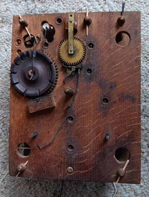 American Wood Works Clock Movement - Being Sold For Parts Or Repair