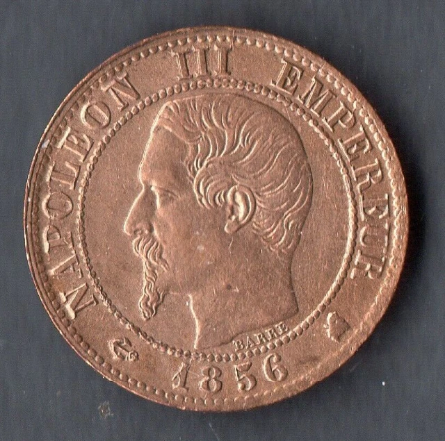 Top Qualite Monnaie De 1 Centime Napoleon Iii En Bronze De 1856 K @ Bordeaux