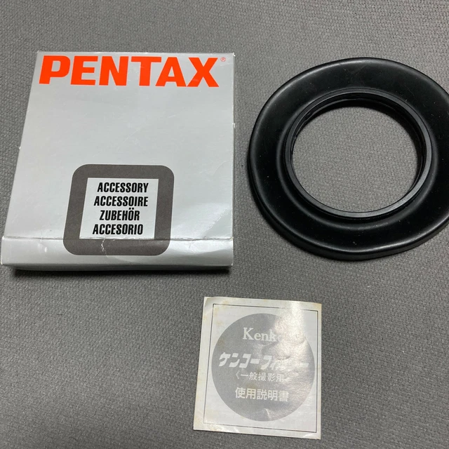[N.Mint in box] Pentax RH-B 60mm Rubber Lens Hood From JAPAN #