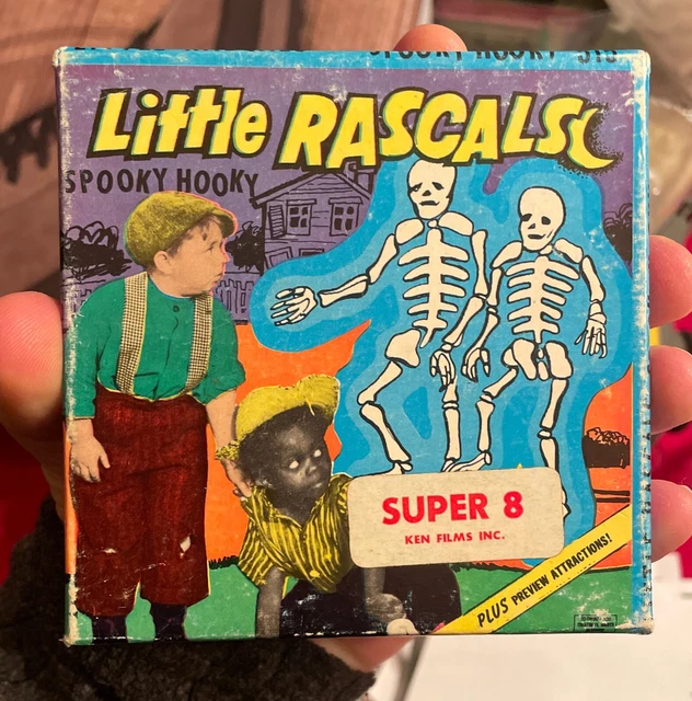 Funlings Rascal Spooky THE LITTLE RASCALS Rare Super 8 Reel Film Spooky Hooky In Box Spanky ...