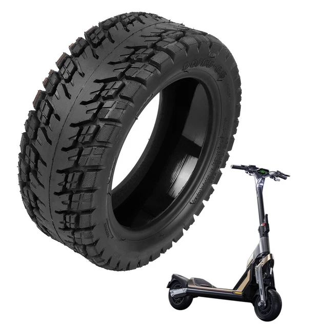 Pneu Complet Tout-Terrain 90/65-6.5 - 11" Antidérapant Plein - Compatible Scooter Électrique Zero 11X
