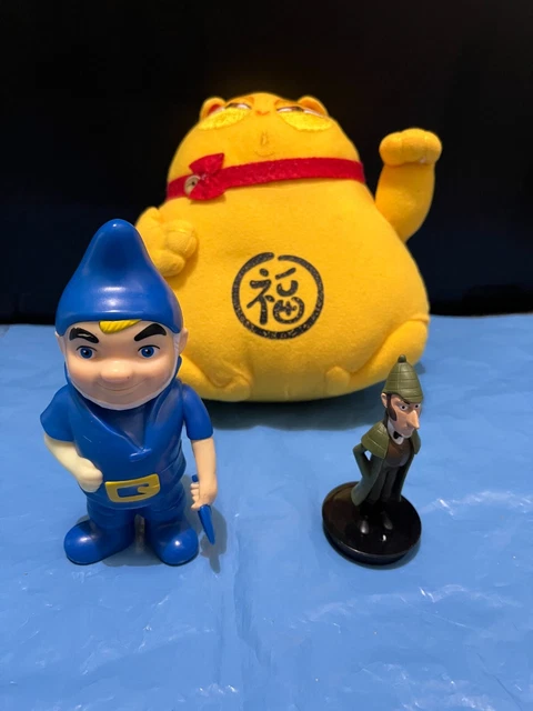 BURGER KING GNOMEO Figure Sherlock Gnomes Cup Topper Lucky