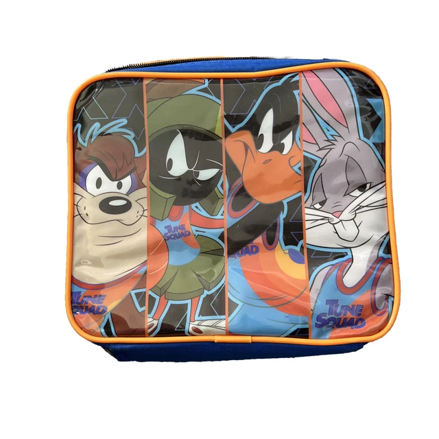 SPACE JAM LUNCH Bag New Legacy Tune Squad Lunch Box Bugs Bunny Daffy