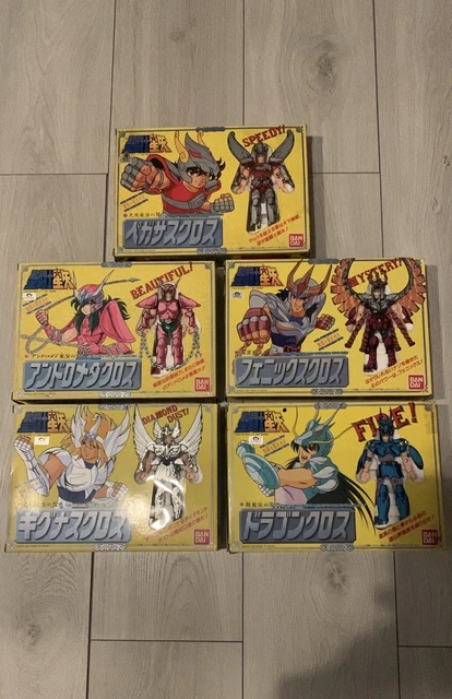 Figurines avec chevaliers du zodiaque, saint seiya PVC