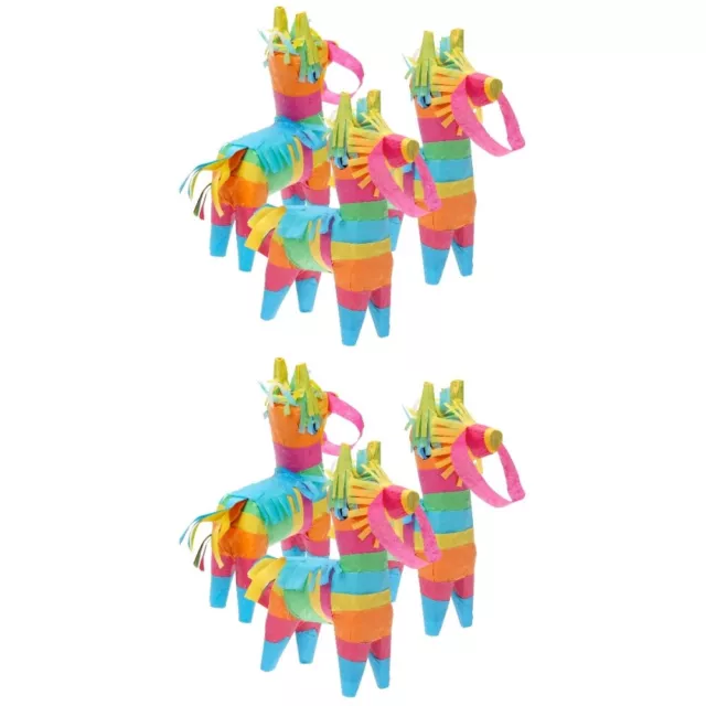 Piñata de papel, relleno para piña de cumpleaños para niño, Multicolor