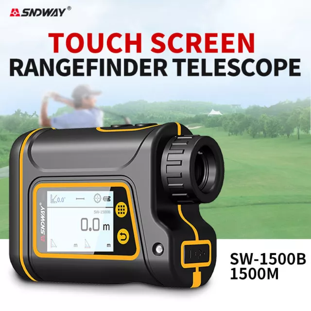 Laser Rangefinder Telescope Hunting Outdoor Golf Range Finder Distance Meter