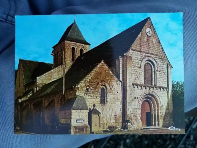 Cpsm Cpm L Île Bouchard L Église Saint Gilles Éditions Cim