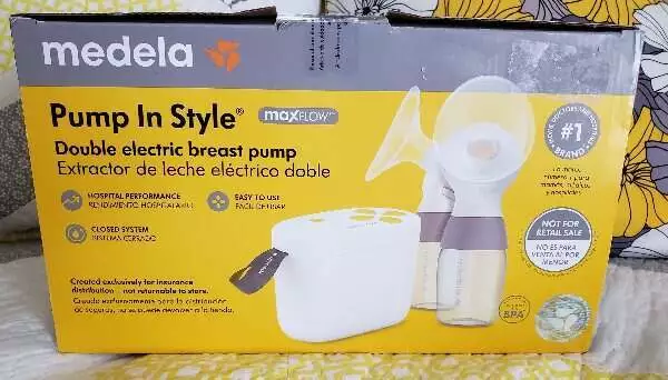 Medela Pump In Style Double Electric Breast Pump Max Flow New In Box