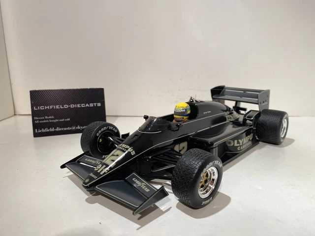 Photo F1: Lotus 97T D'Ayrton Senna, GP D'Europe Brands Hatch 1985