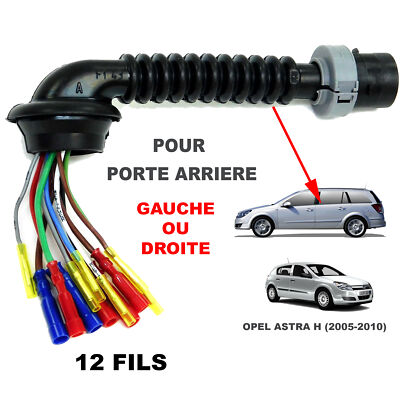 Kit Réparation Faisceau électrique Porte Zafira B - 12 Fils, 12V, Pour Gauche/droite, Neuf