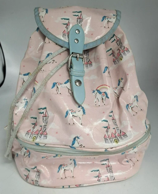 Zaino Cath Kids Kidston Pranzo Borsa Cool Arcobaleni Unicorni Zaino T2070 H195
