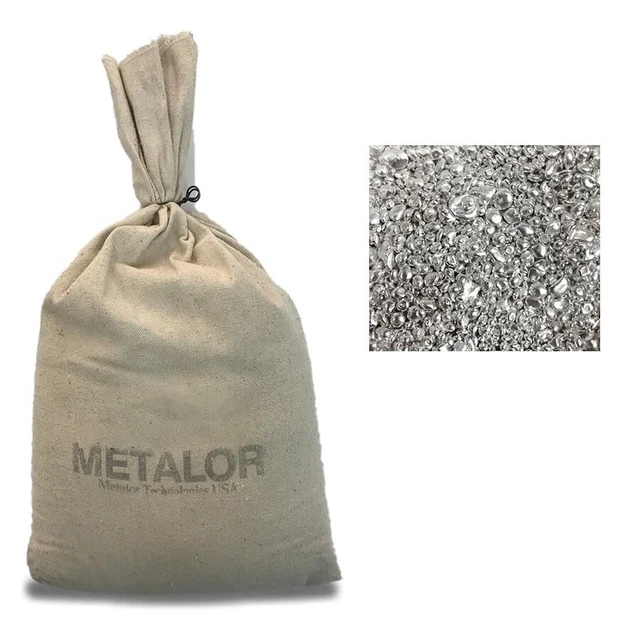 500 oz Bag Metalor Casting Silver Shot .999 Fine